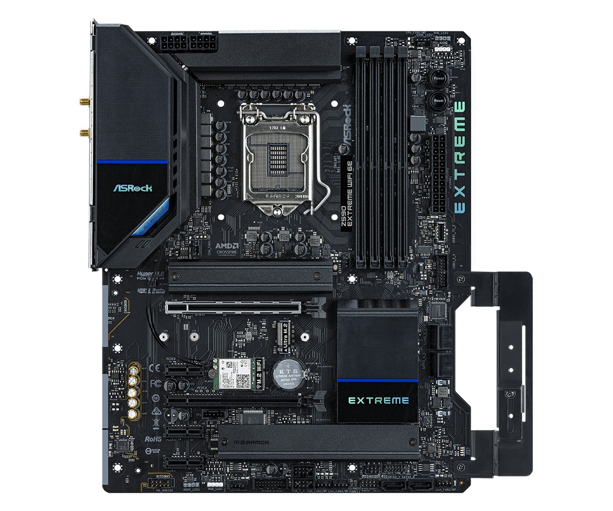 Asrock z590 extreme не запускается